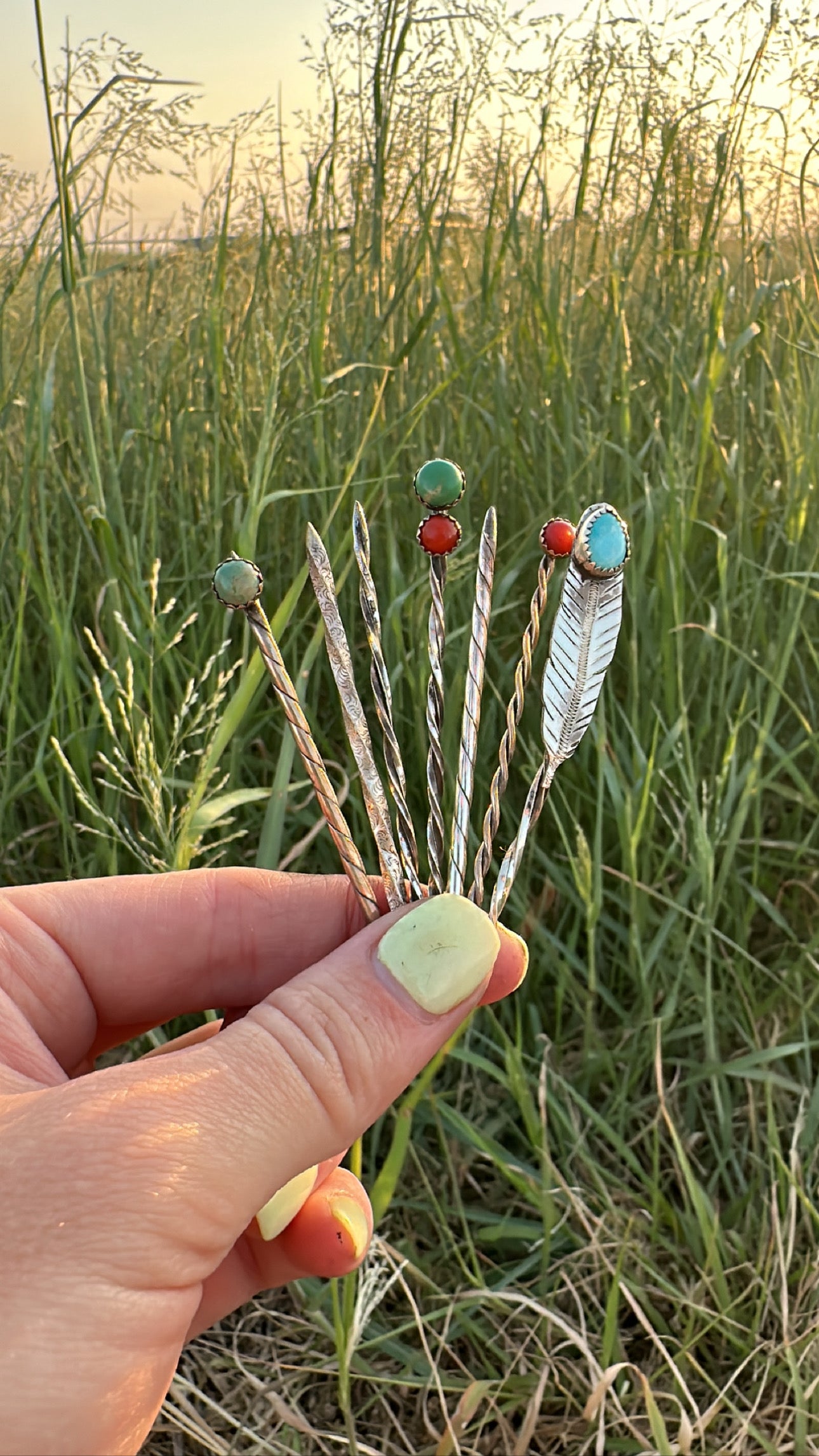 Feather Hat Pin