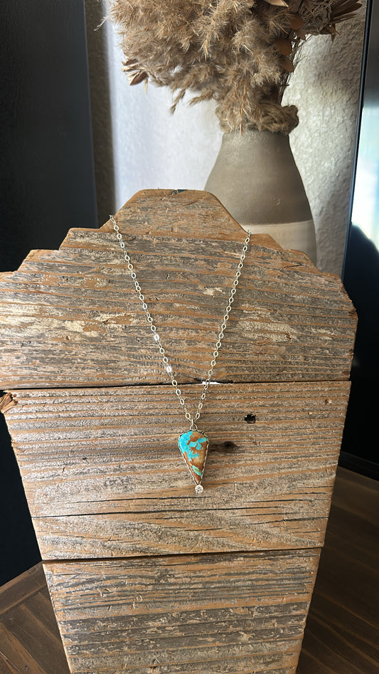 Turquoise Tears Necklace