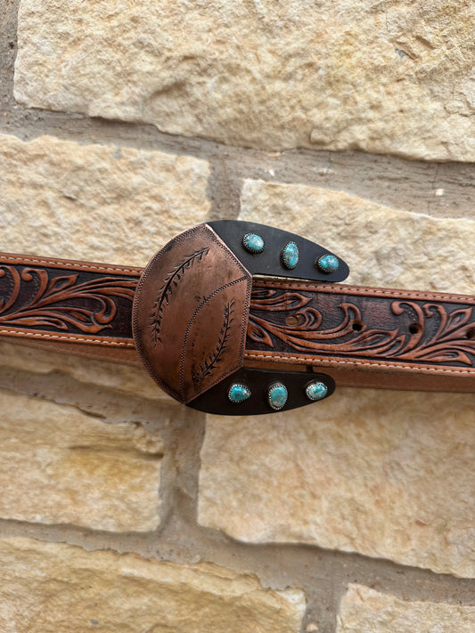 Copper Cowgirl Buckle