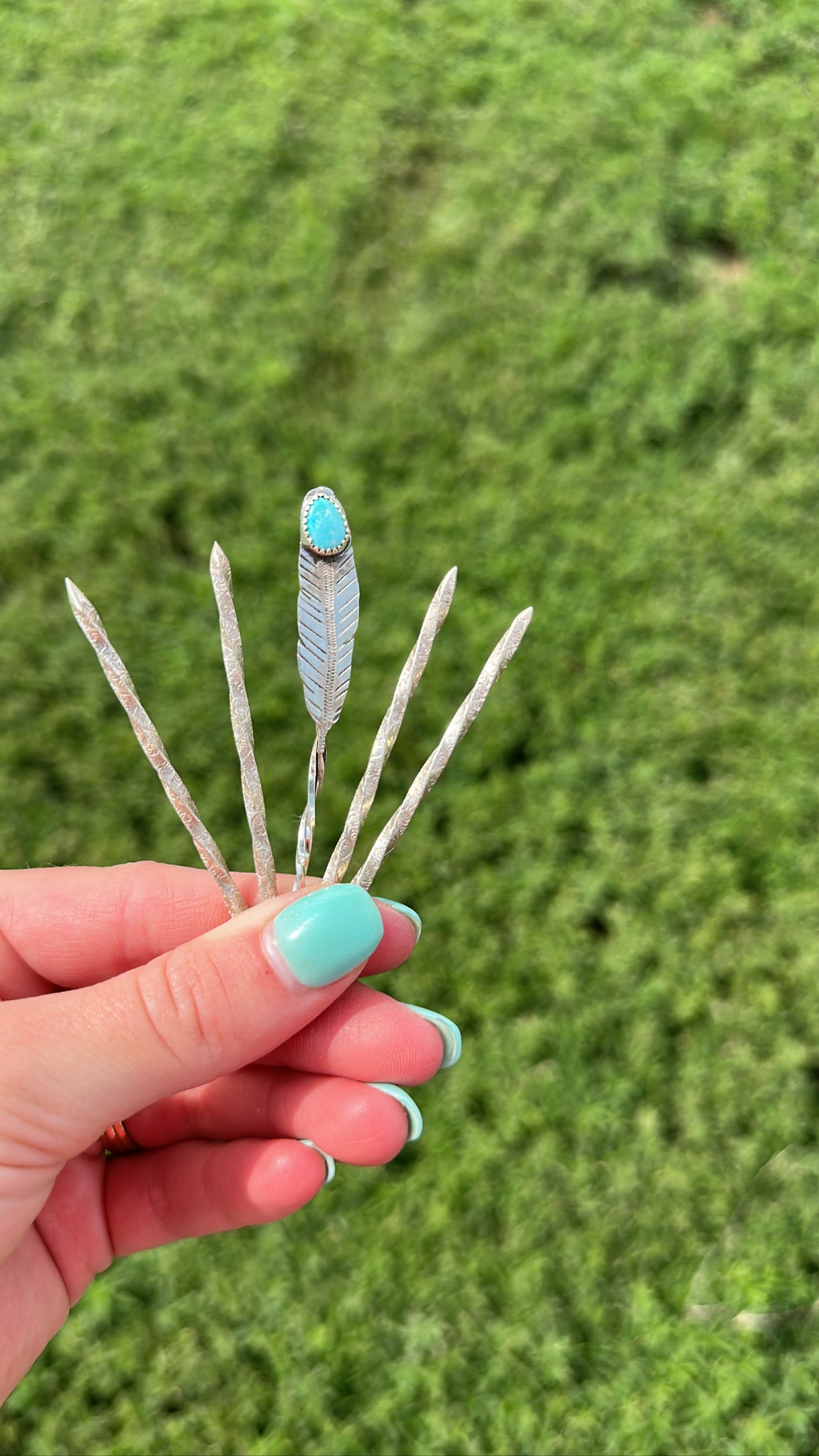 Feather Hat Pin
