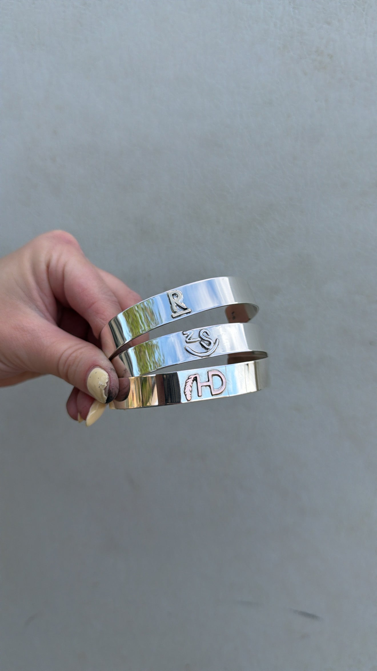 Custom Silver Cuff