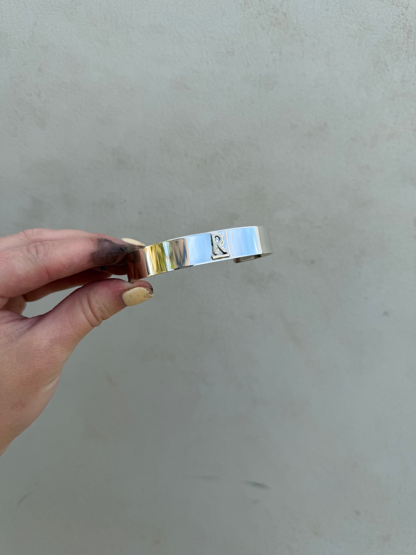 Custom Silver Cuff