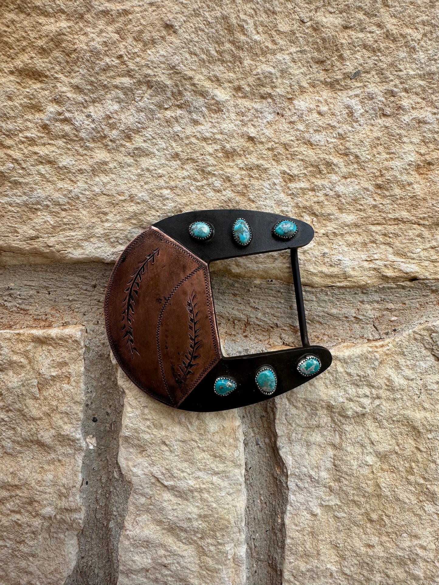 Copper Cowgirl Buckle