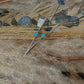 Turquoise Bobby Pin