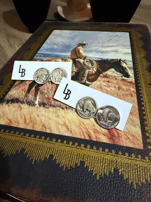 The Buffalo Nickel Earrings