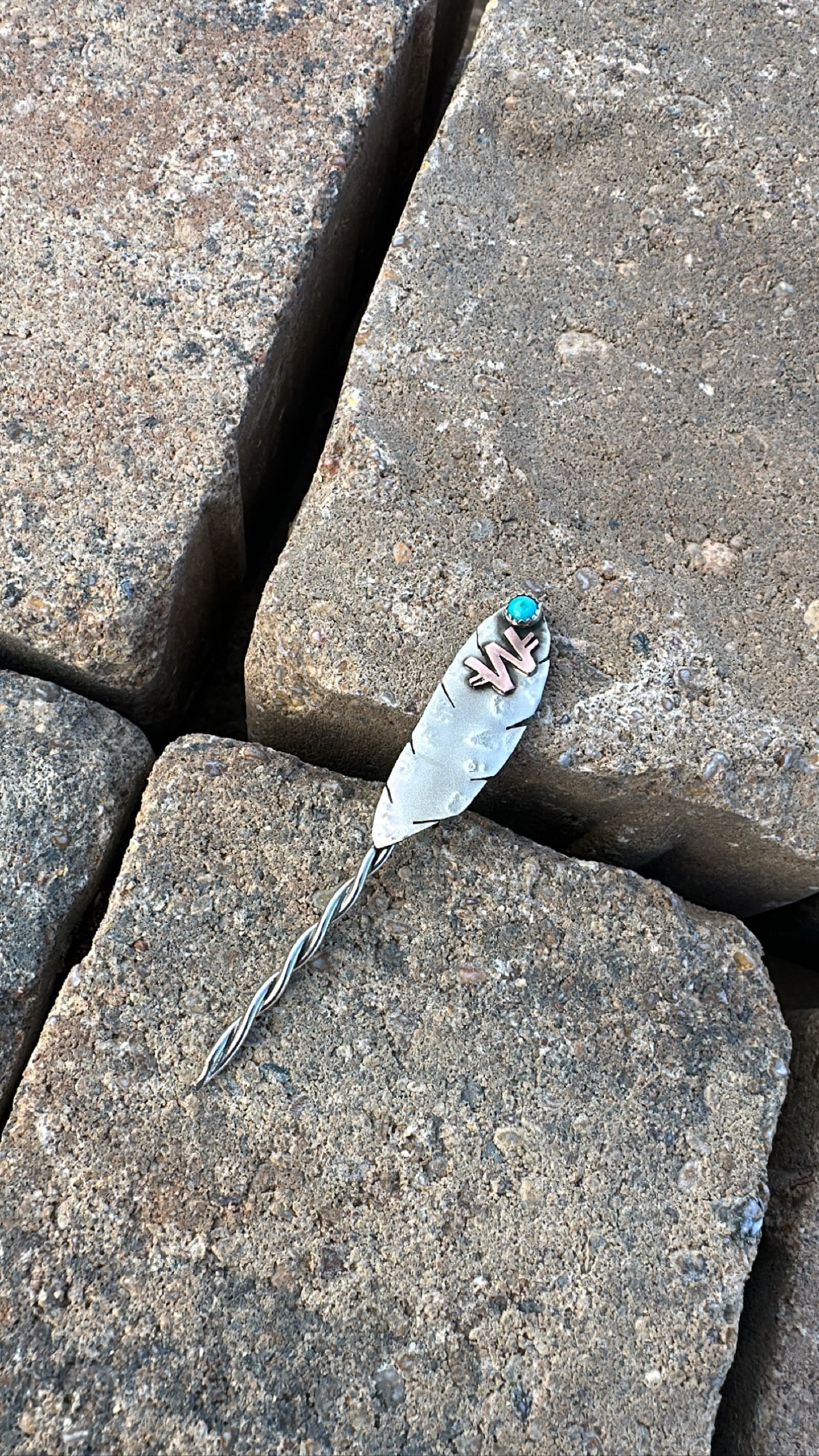 Feather Hat Pin