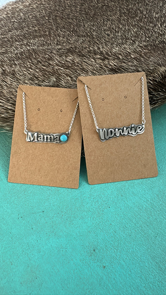 Custom Name Necklace - MTO