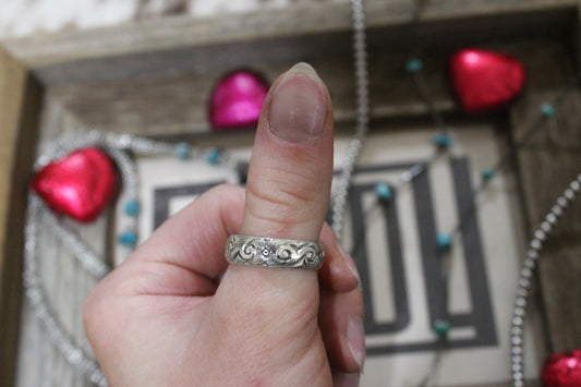 Western Scroll Ring